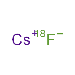 ChemSpider 2D Image | Caesium (~18~F)fluoride | Cs18F