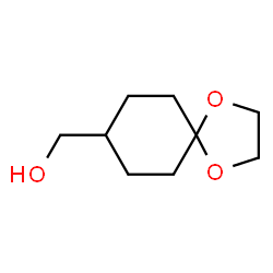 ChemSpider 2D Image | 1,4-Dioxaspiro[4.5]dec-8-ylmethanol | C9H16O3