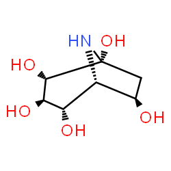 ChemSpider 2D Image | Calystegine C1 | C7H13NO5