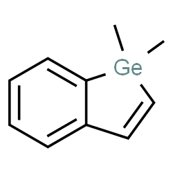 ChemSpider 2D Image | 1,1-Dimethyl-1H-1-benzogermole | C10H12Ge