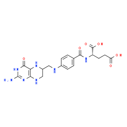 ChemSpider 2D Image | Tetrahydrofolic acid | C19H23N7O6