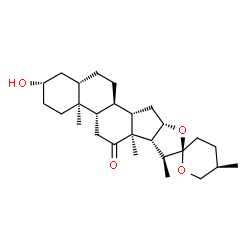ChemSpider 2D Image | Hecogenin | C27H42O4