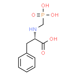 ChemSpider 2D Image | N-(Phosphonomethyl)-L-phenylalanine | C10H14NO5P