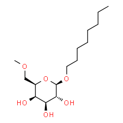 ChemSpider 2D Image | Octyl 6-O-methyl-beta-D-galactopyranoside | C15H30O6