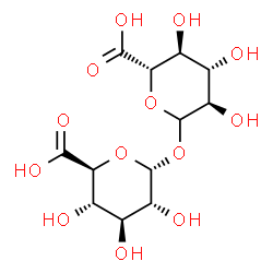 ChemSpider 2D Image | alpha-D-Glucopyranuronosyl D-glucopyranosiduronic acid | C12H18O13