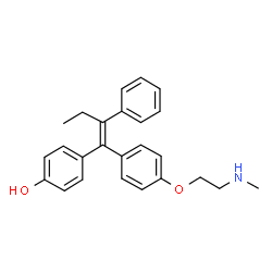 ChemSpider 2D Image | (Z)-Endoxifen | C25H27NO2