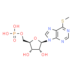 ChemSpider 2D Image | 6-Methylthiopurine 5'-monophosphate ribonucleotide | C11H15N4O7PS