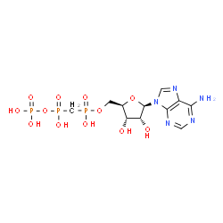 ChemSpider 2D Image | ApCpp | C11H18N5O12P3