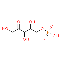 ChemSpider 2D Image | Pentulose, 5-phosphate | C5H11O8P