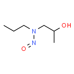 ChemSpider 2D Image | 1-(Nitrosopropylamino)-2-propanol | C6H14N2O2