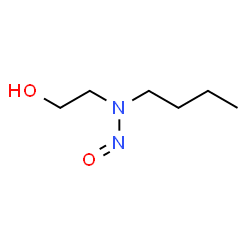 ChemSpider 2D Image | 2-[Butyl(nitroso)amino]ethanol | C6H14N2O2