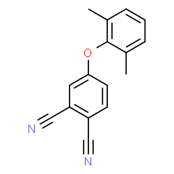 ChemSpider 2D Image | 4-(2,6-Dimethylphenoxy)phthalonitrile | C16H12N2O