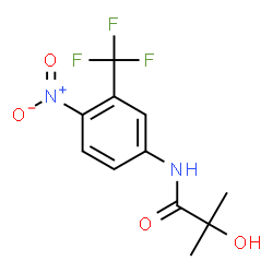 ChemSpider 2D Image | 2-Hydroxyflutamide | C11H11F3N2O4