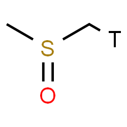 ChemSpider 2D Image | methylsulfinyl-tritio-methane | C2H5TOS