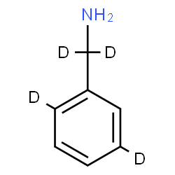 ChemSpider 2D Image | dideuterio-(2,5-dideuteriophenyl)methanamine | C7H5D4N