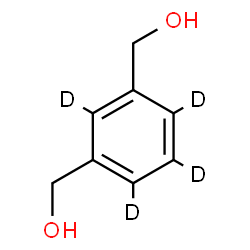 ChemSpider 2D Image | [2,3,4,6-tetradeuterio-5-(hydroxymethyl)phenyl]methanol | C8H6D4O2