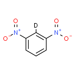 ChemSpider 2D Image | 1,3-Dinitro(2-~2~H)benzene | C6H3DN2O4