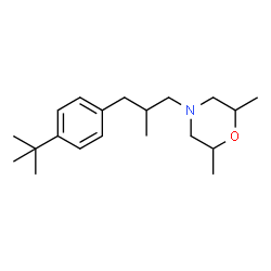 ChemSpider 2D Image | cis-fenpropimorph | C20H33NO