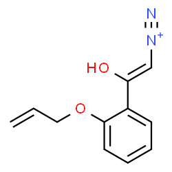 ChemSpider 2D Image | (Z)-2-[2-(Allyloxy)phenyl]-2-hydroxyethenediazonium | C11H11N2O2