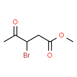 ChemSpider 2D Image | Methyl 3-bromo-4-oxopentanoate | C6H9BrO3