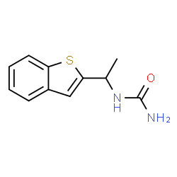ChemSpider 2D Image | 1-[1-(1-Benzothiophen-2-yl)ethyl]urea | C11H12N2OS