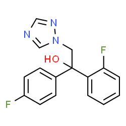 ChemSpider 2D Image | flutriafol | C16H13F2N3O