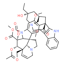 ChemSpider 2D Image | (2xi,12alpha,18'beta)-22-Oxovincaleukoblastine | C46H56N4O10