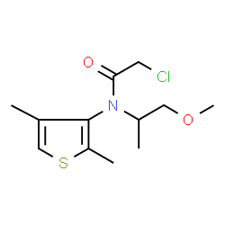 ChemSpider 2D Image | dimethenamid | C12H18ClNO2S