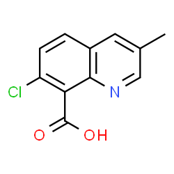 ChemSpider 2D Image | quinmerac | C11H8ClNO2