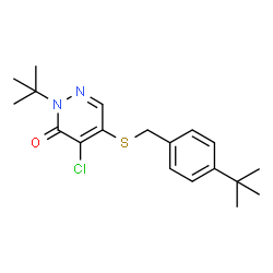 ChemSpider 2D Image | pyridaben | C19H25ClN2OS