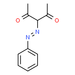 ChemSpider 2D Image | 3-PHENYLAZOACETYLACETONE | C11H12N2O2