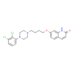 ChemSpider 2D Image | DEHYDROARIPIPRAZOLE | C23H25Cl2N3O2