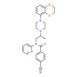 ChemSpider 2D Image | Lecozotan | C28H29N5O3