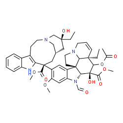 ChemSpider 2D Image | (2'beta,4xi,19xi)-22-Oxovincaleukoblastine | C46H56N4O10