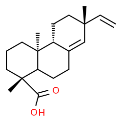 ChemSpider 2D Image | (5xi,9beta,10alpha,13alpha)-Pimara-8(14),15-dien-18-oic acid | C20H30O2