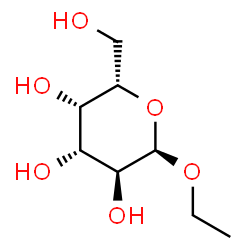 ChemSpider 2D Image | Ethyl alpha-L-galactopyranoside | C8H16O6
