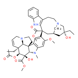 ChemSpider 2D Image | (4'alpha,12alpha,18'beta)-Vincaleukoblastine | C46H58N4O9