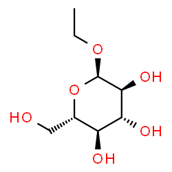 ChemSpider 2D Image | Ethyl alpha-L-glucopyranoside | C8H16O6