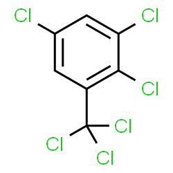 ChemSpider 2D Image | 1,2,5-Trichloro-3-(trichloromethyl)benzene | C7H2Cl6