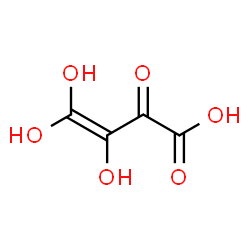 ChemSpider 2D Image | 3,4,4-Trihydroxy-2-oxo-3-butenoic acid | C4H4O6