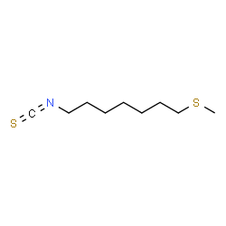ChemSpider 2D Image | 1-Isothiocyanato-7-(methylthio)heptane | C9H17NS2