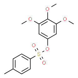 ChemSpider 2D Image | 3,4,5-Trimethoxyphenyl 4-methylbenzenesulfonate | C16H18O6S