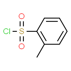 ChemSpider 2D Image | ortho-Toluenesulfonyl chloride | C7H7ClO2S