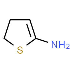 ChemSpider 2D Image | 4,5-Dihydro-2-thiophenamine | C4H7NS