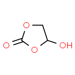 ChemSpider 2D Image | 4-Hydroxy-1,3-dioxolan-2-one | C3H4O4