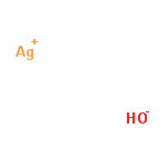 InChI=1/Ag.H2O/h;1H2/q+1;/p-1