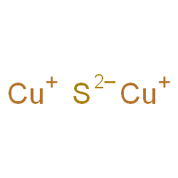 ChemSpider 2D Image | Dicopper(1+) sulfide | Cu2S