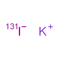 ChemSpider 2D Image | POTASSIUM IODIDE I-131 | 131IK