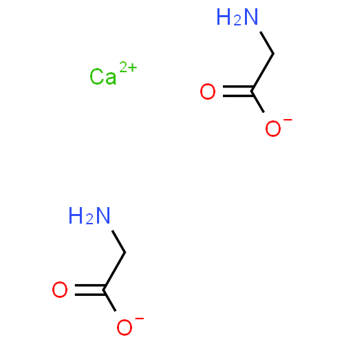 ChemSpider 2D Image | Calcium glycinate | C4H8CaN2O4
