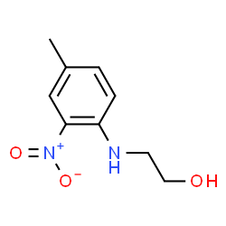 ChemSpider 2D Image | HYDROXYETHYL-2-NITRO-P-TOLUIDINE | C9H12N2O3